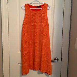 🎉SOLD.GAP ORANGE PRINT SUNDRESS